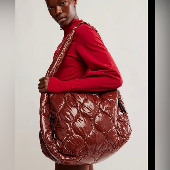 FP Movement by Free People Handbags - FP Movement by Free People Red Travel Bag